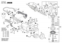 Bosch 3 601 H83 1P0 GWS 24-180 H Angle Grinder Spare Parts